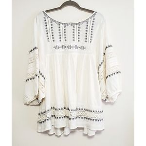NWOT VICI Fate Boho Babydoll Tunic